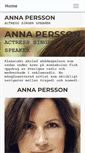 Mobile Screenshot of annapersson.com